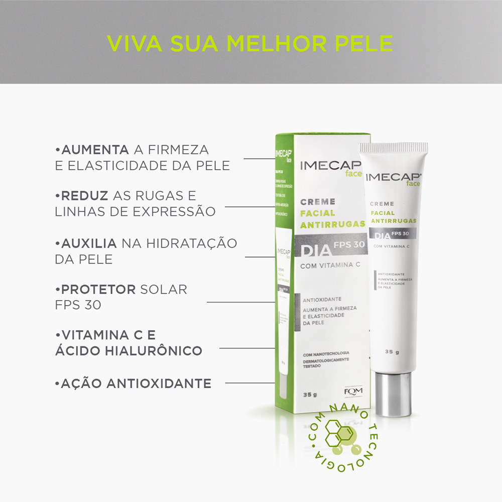 CREME FACIAL DIA - IMECAP FACE