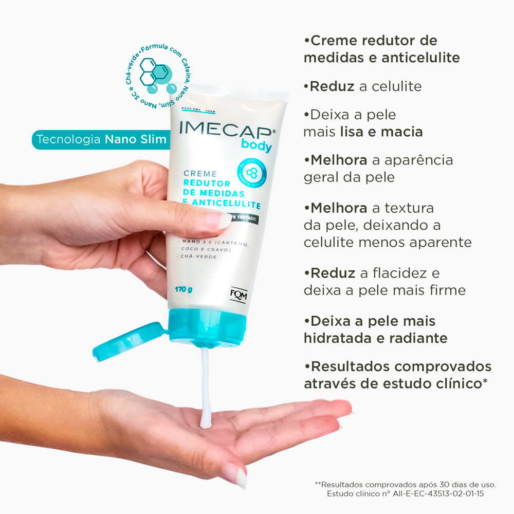 IMECAP BODY - CREME REDUTOR DE MEDIDAS