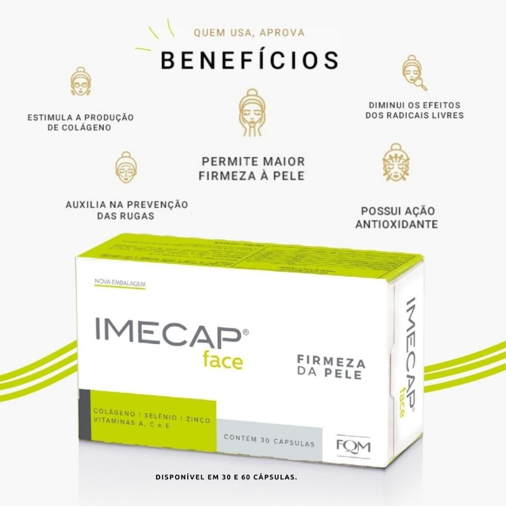 IMECAP FACE COL&Aacute;GENO - 30 C&Aacute;PSULAS