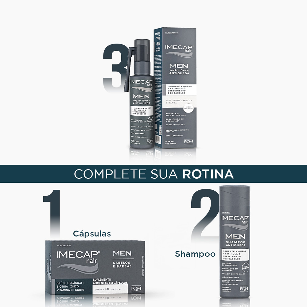 LO&Ccedil;&Atilde;O - IMECAP HAIR MEN