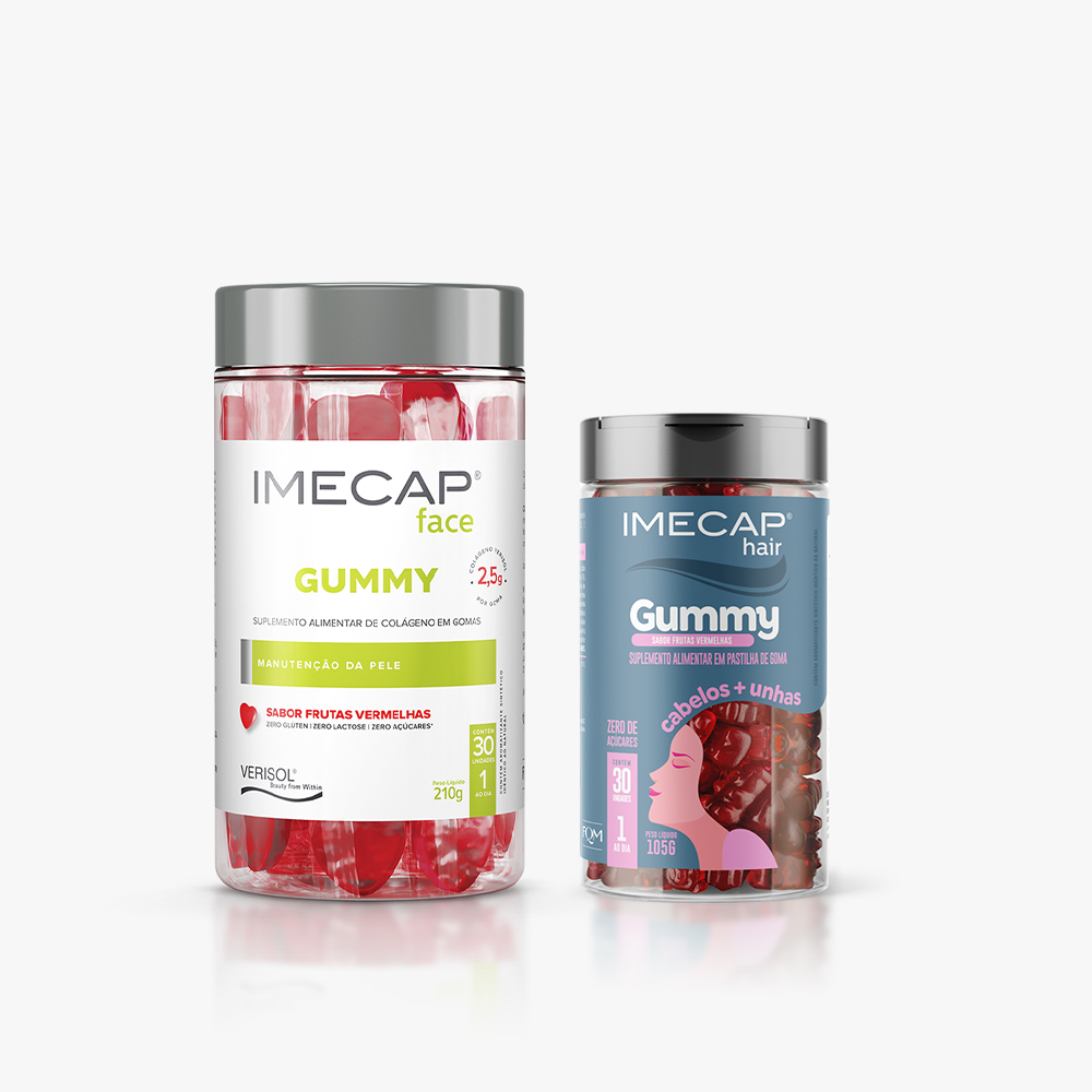 KIT GUMMY PELE E CABELO